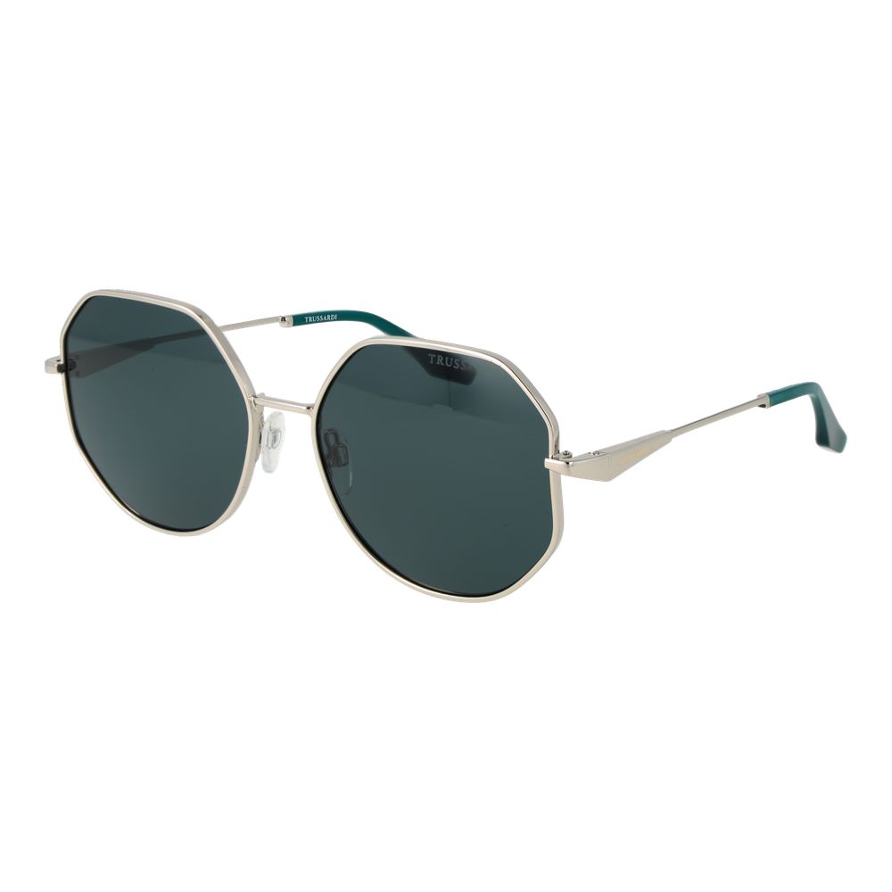 Silver Metal Sunglasses