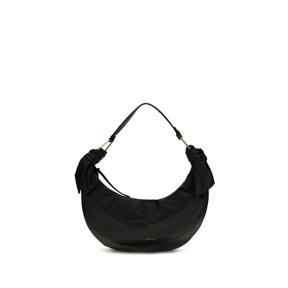 Black Calf Leather Bos Taurus Shoulder Bag