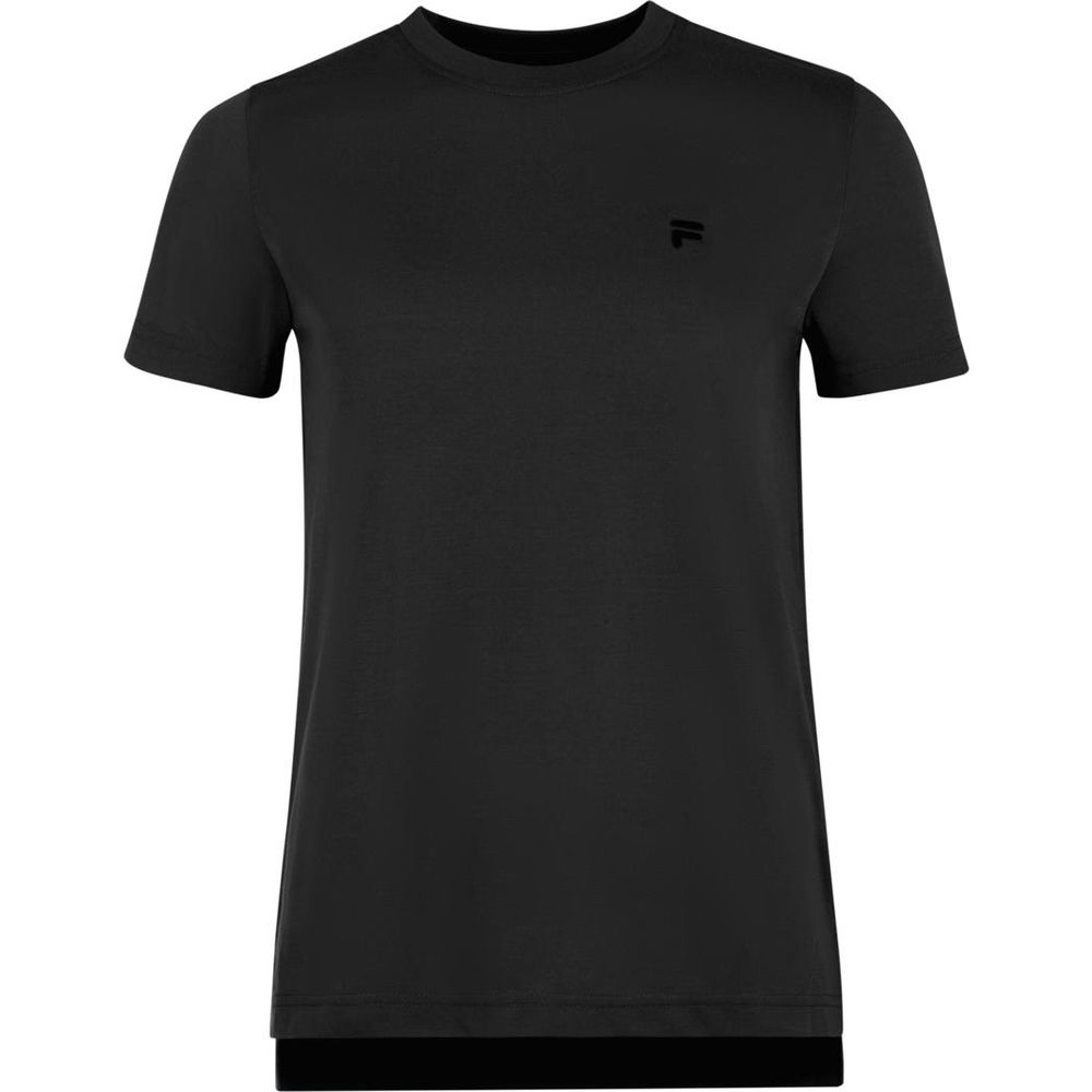 Black Polyester T-Shirt