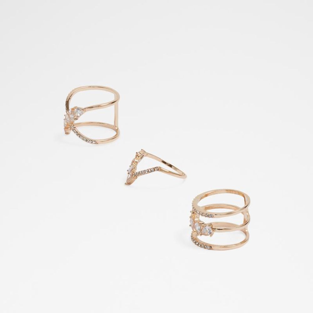 Gold Elastane Ring