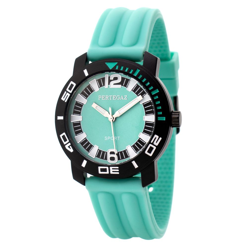 PERTEGAZ Green Rubber Sport  Watch