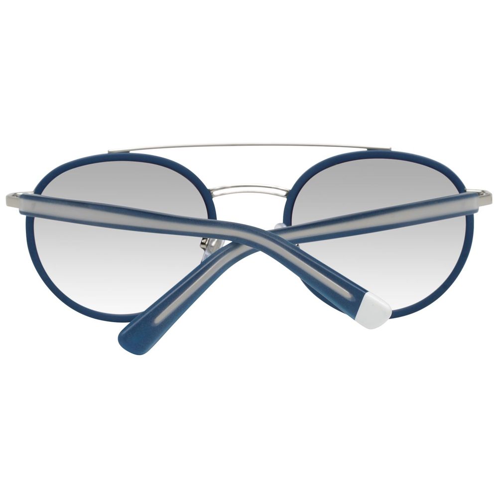 Blue Metal Sunglasses - Thumbnail 3