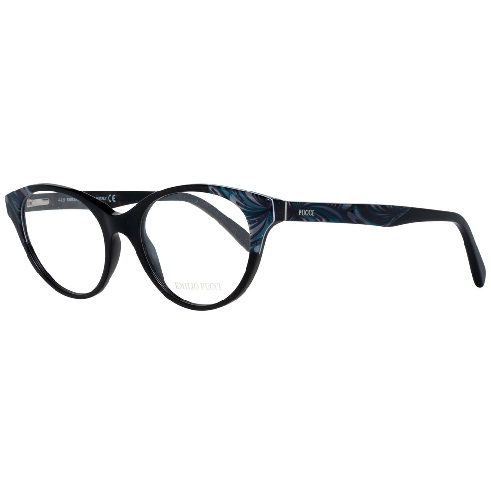 Emilio Pucci Black Plastic Glasses (frames) Accessory - Women