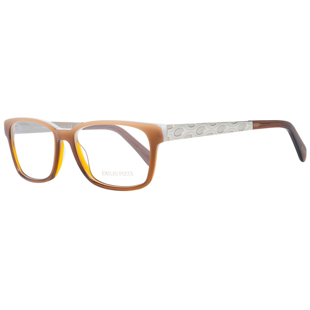 Emilio Pucci Brown Plastic Glasses (frames) Accessory - Women