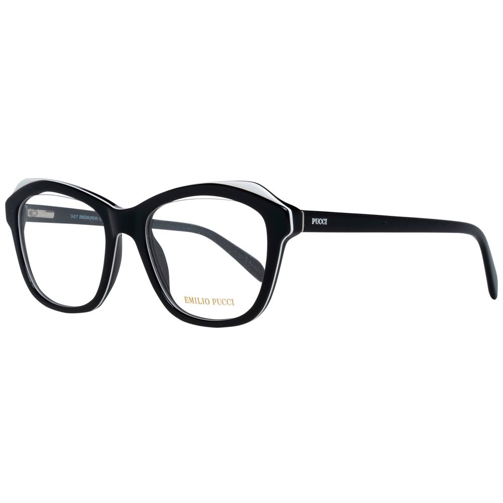 Emilio Pucci Black Plastic Glasses (frames) Accessory - Women