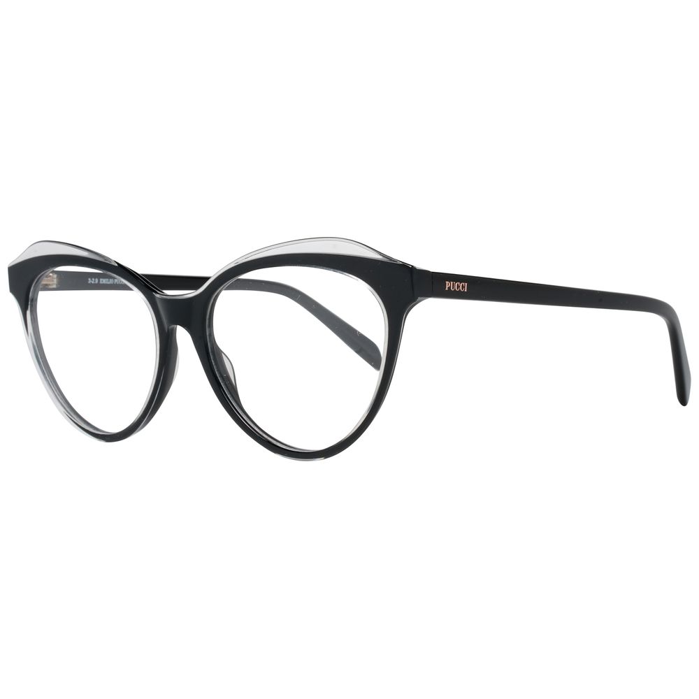 Emilio Pucci Black Plastic Glasses (frames) Accessory - Women