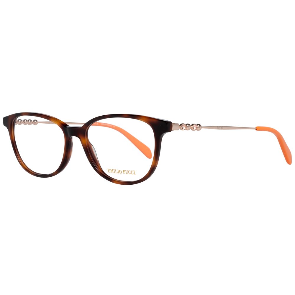 Emilio Pucci Brown Plastic Glasses (frames) Accessory - Women