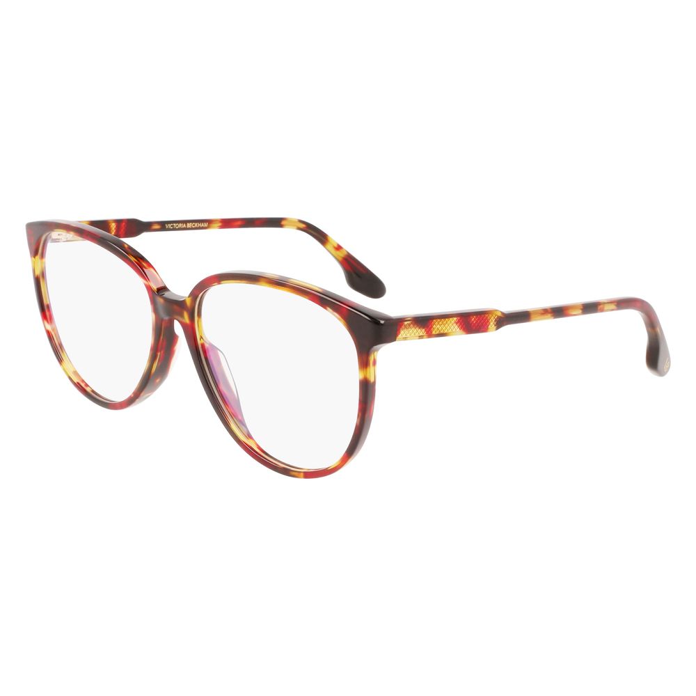 Victoria Beckham Brown Acetate Glasses Women's (Frames)