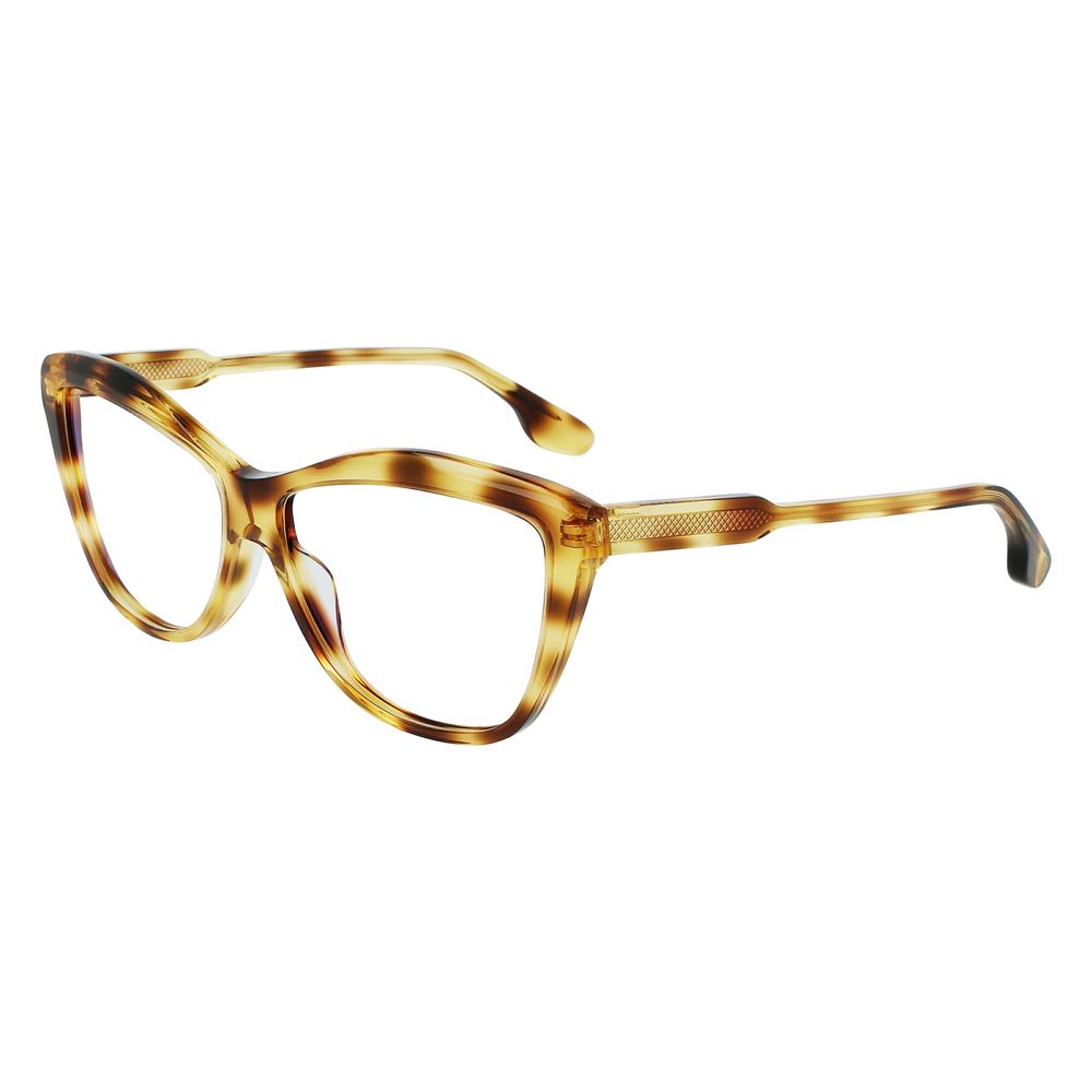 Victoria Beckham Brown Acetate Glasses Women's (Frames)