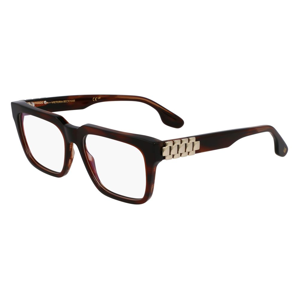 Victoria Beckham Brown Acetate Glasses Women's (Frames)