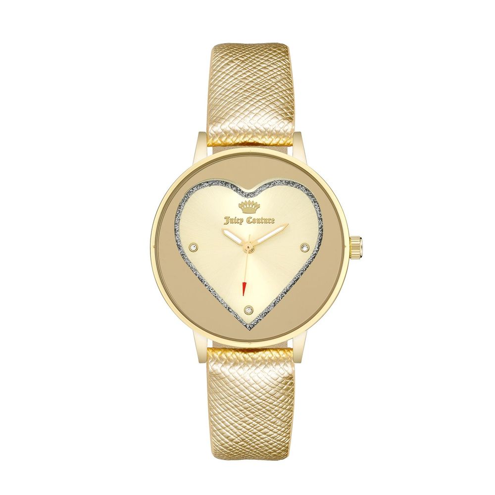 Gold Plastic Dress Watch