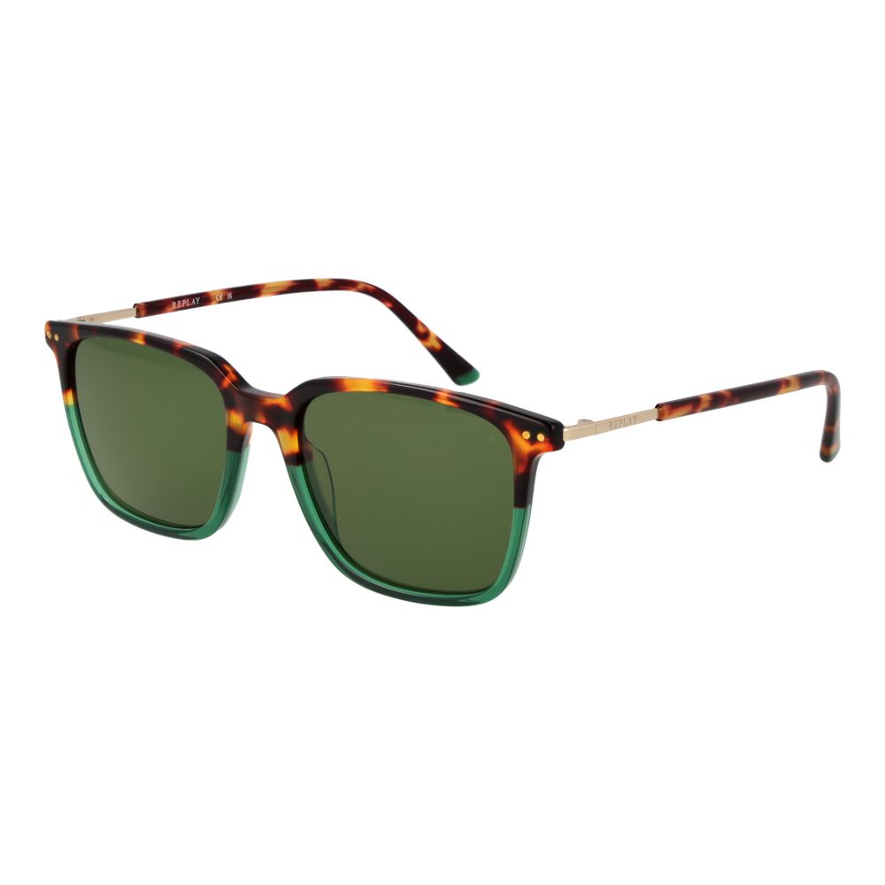 Brown Plastic Sunglasses