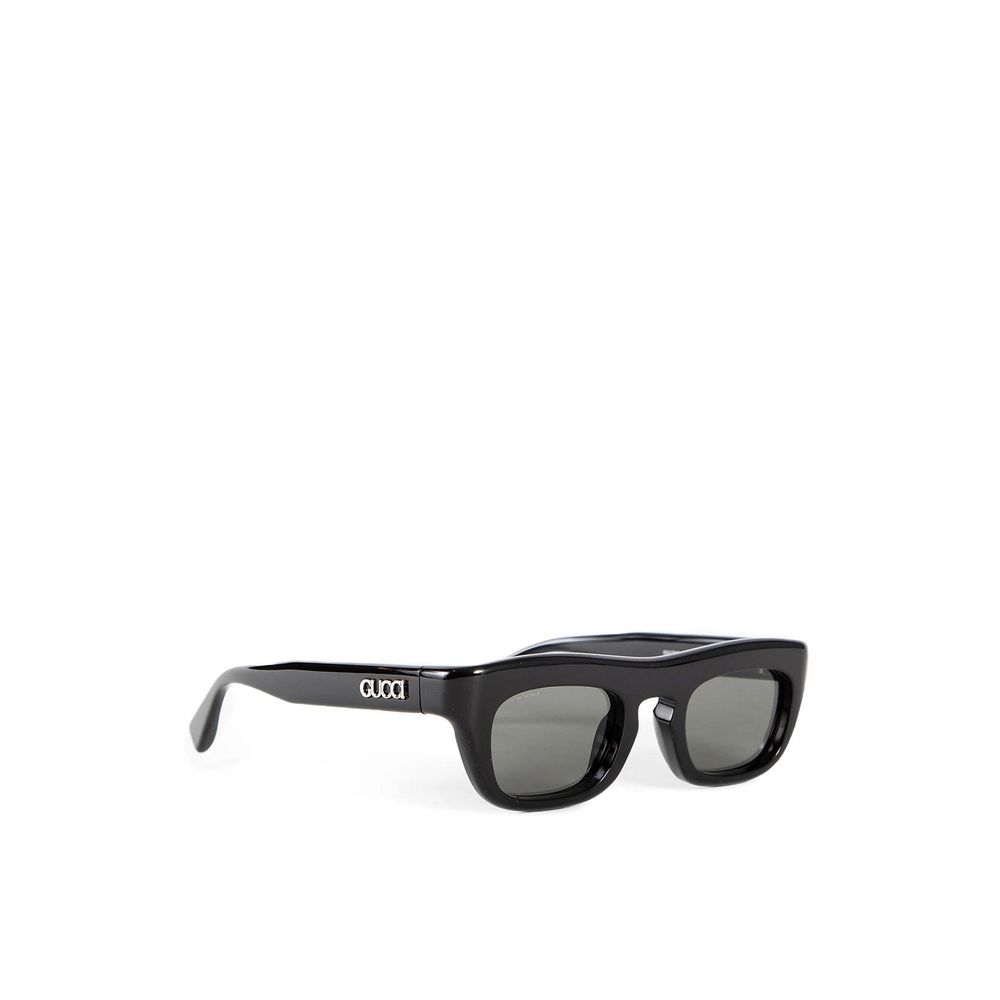 Black Acetate Sunglasses - Thumbnail 2