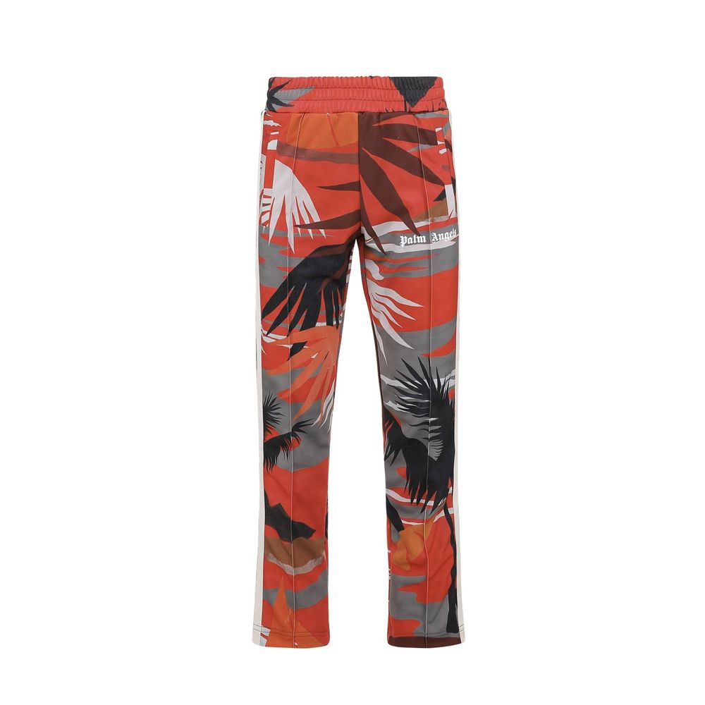 Multicolor Polyester Casual Pants