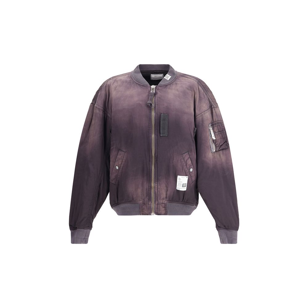 Black Rayon Bomber