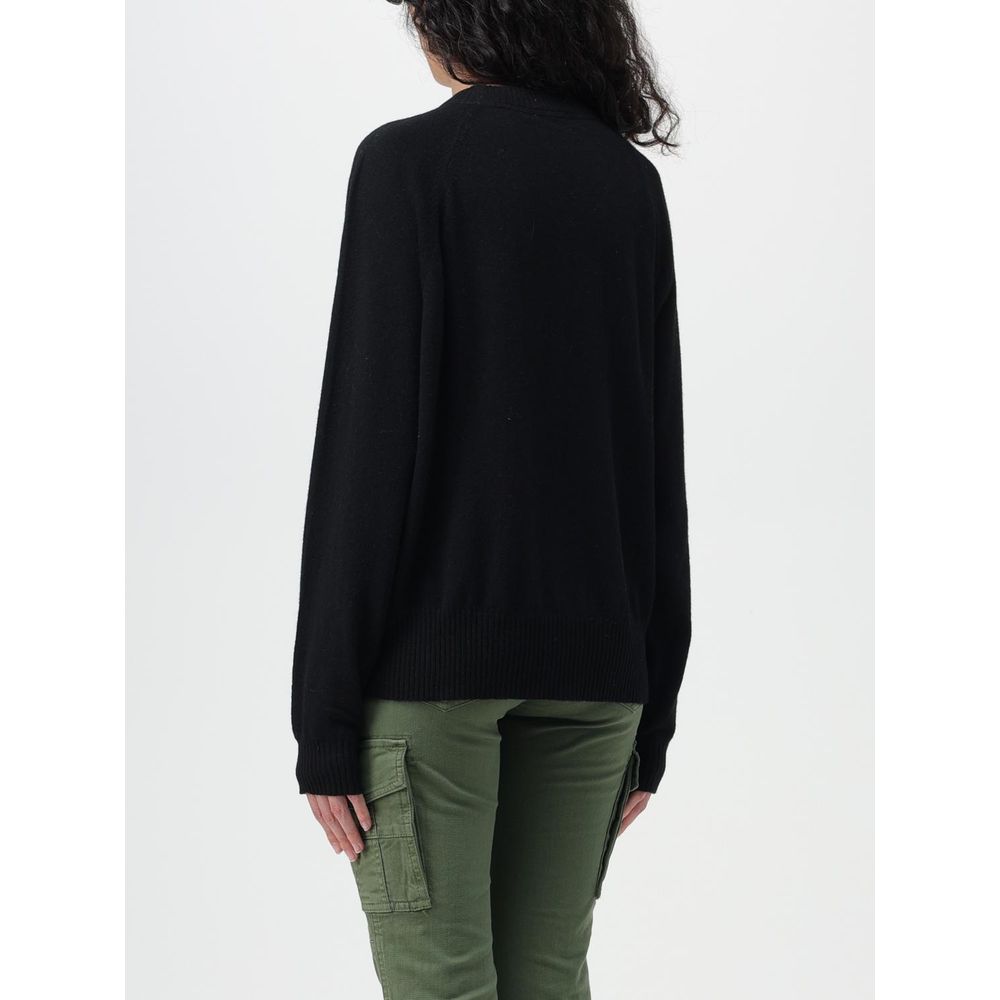 Black Cashmere Sweatshirt