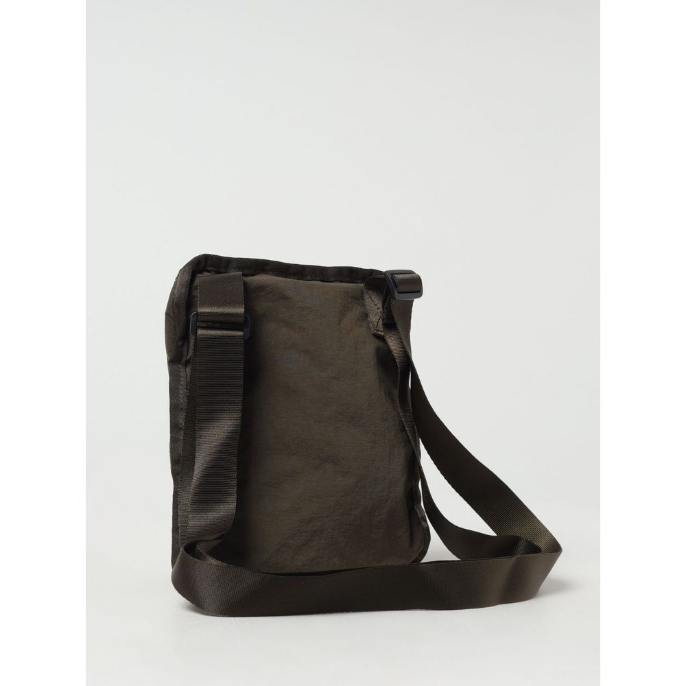 Bicolor Nylon Crossbody Bag