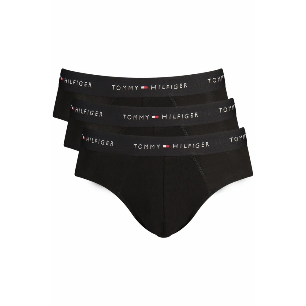 Black Cotton Men's Briefs
