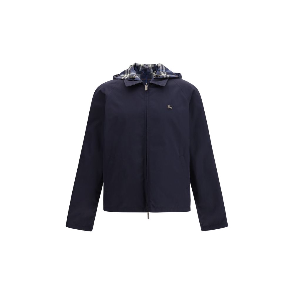 Blue Polyester Rain Coat