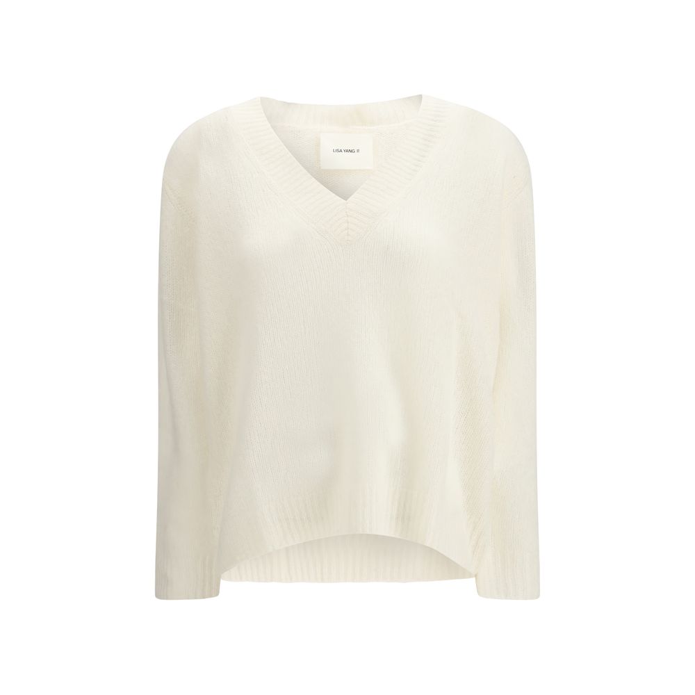 White Cashmere Sweater