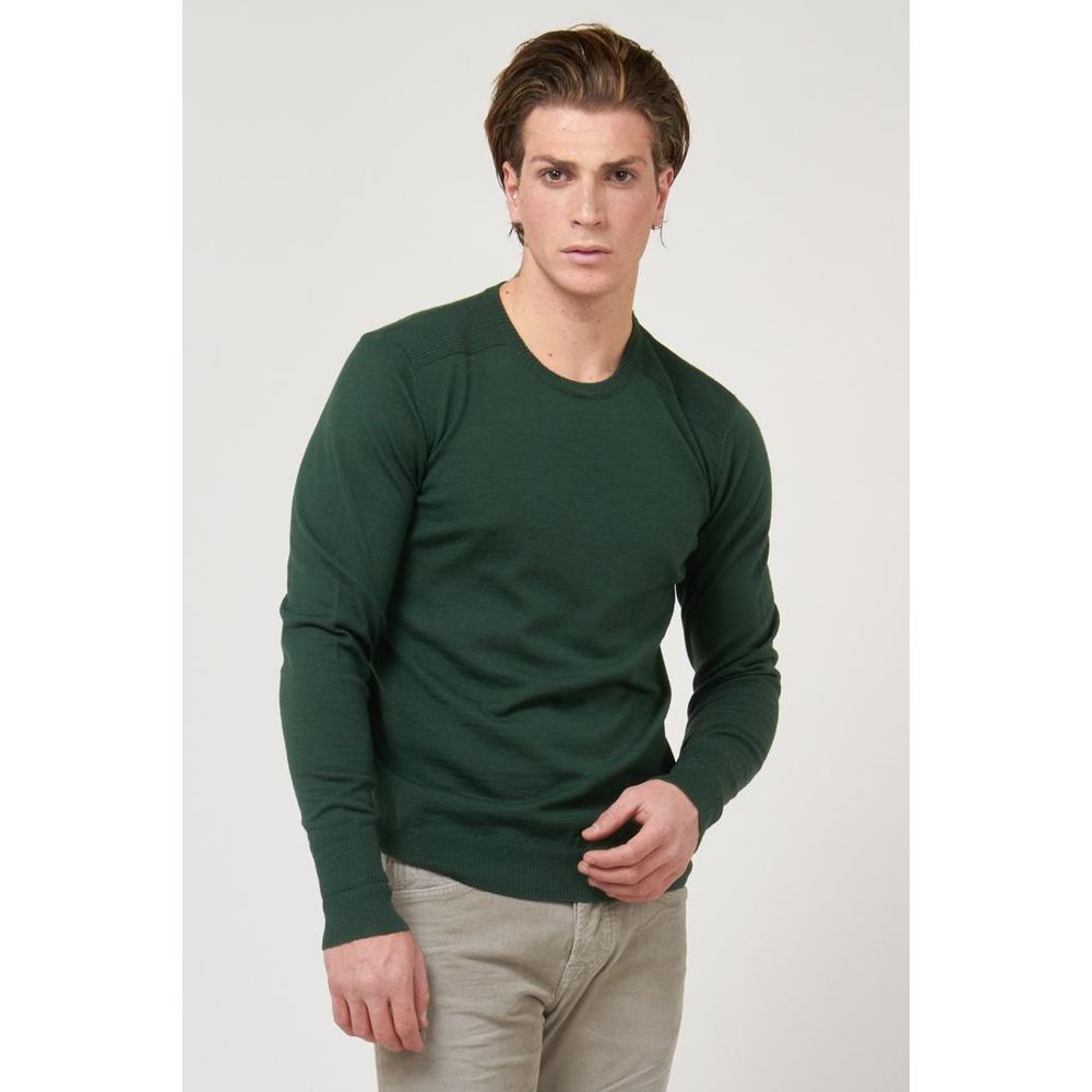 Green Marabou Sweatshirt