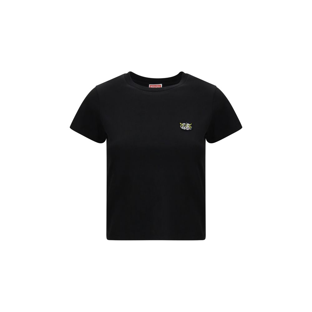 Black Cotton T-Shirt