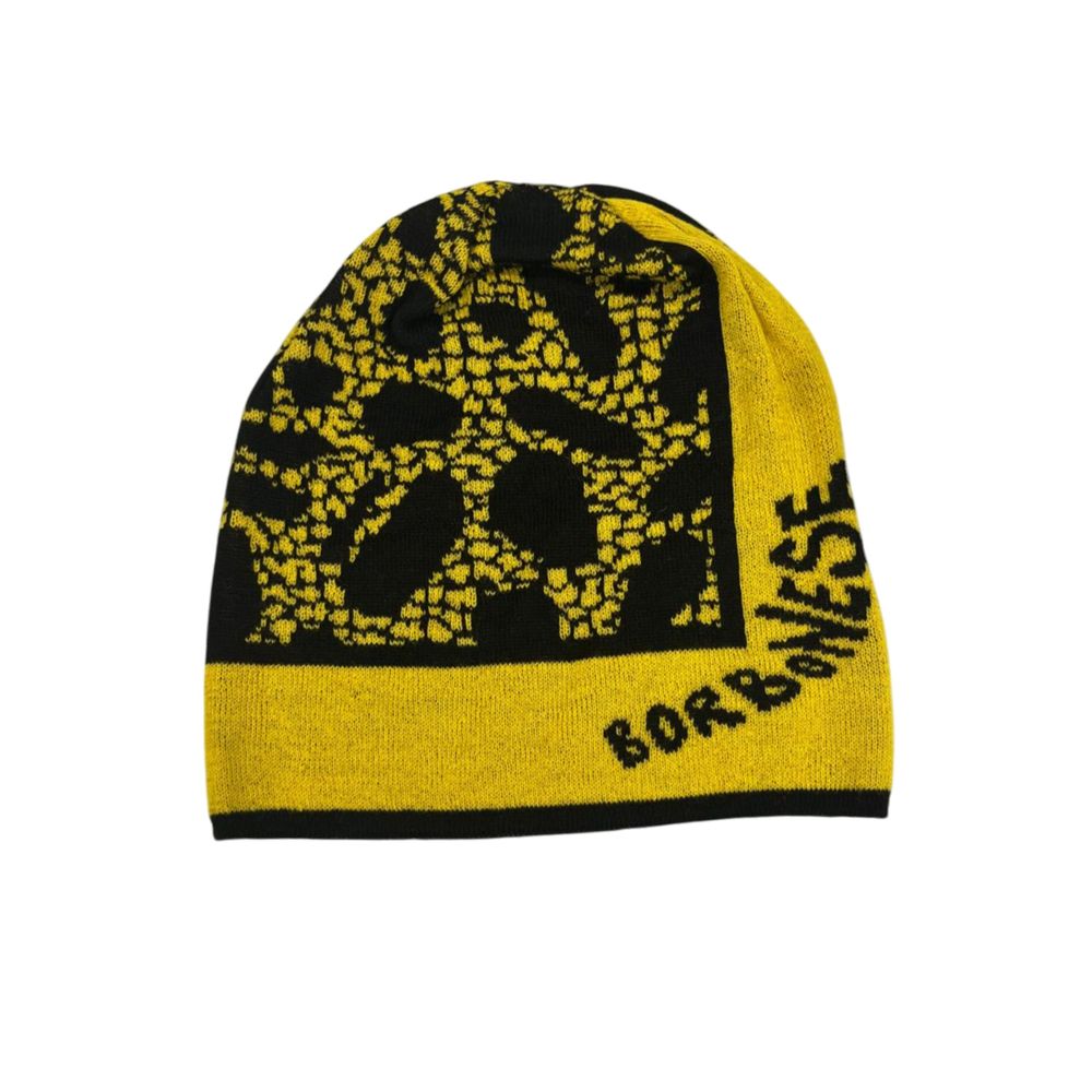 Yellow Wool Women Hat