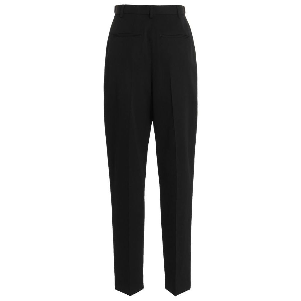 Black Polyester Dress Pants