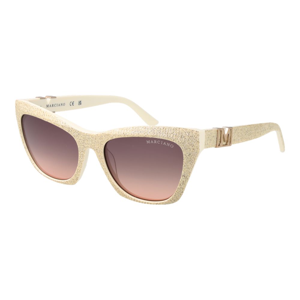 Beige Acetate Sunglasses