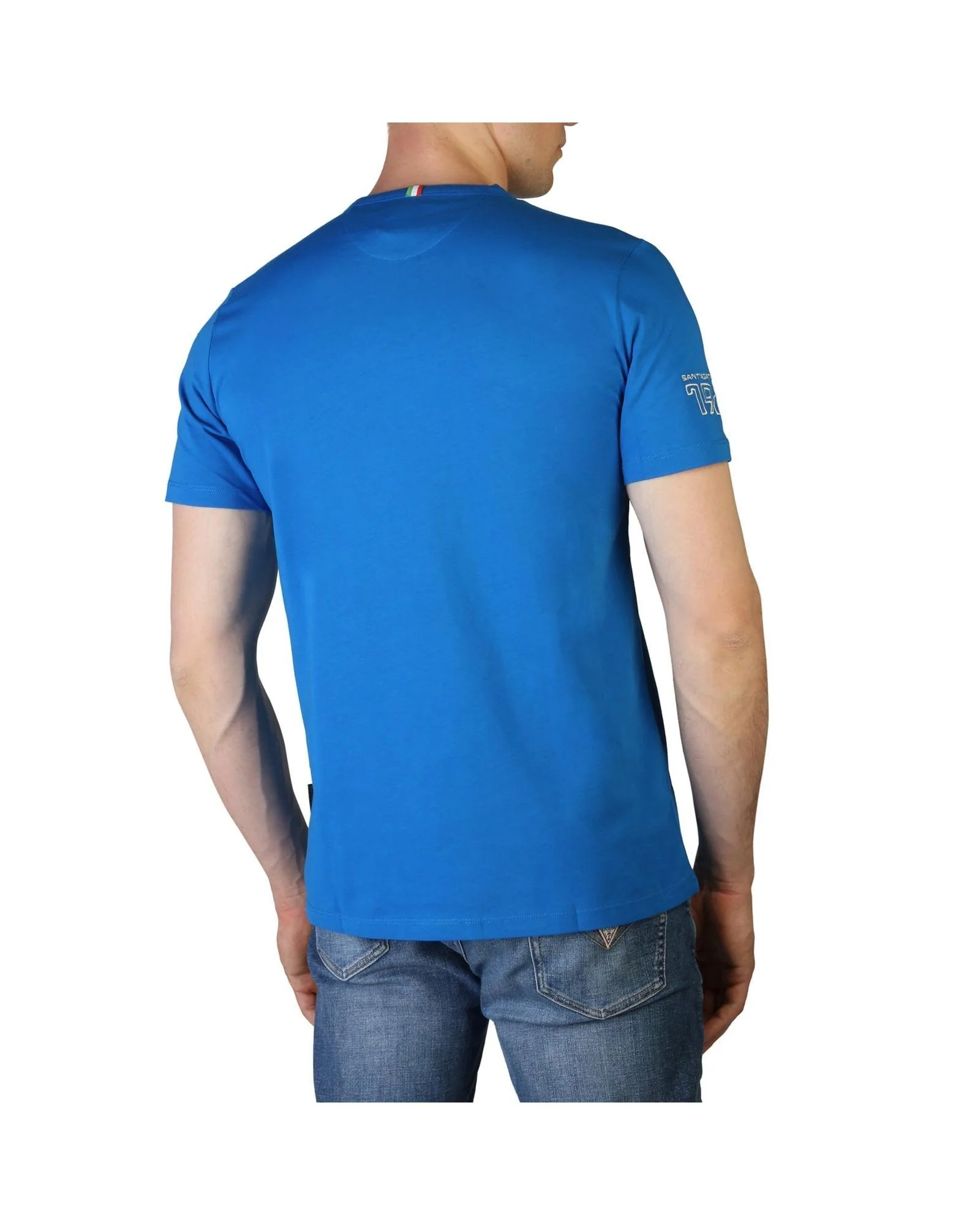 Blue Cotton T-Shirt