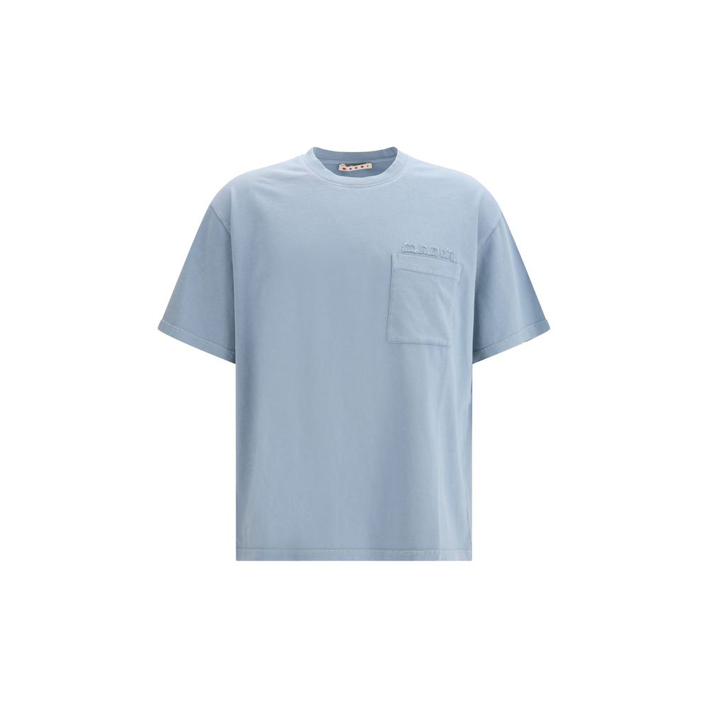 Blue Cotton T-Shirt