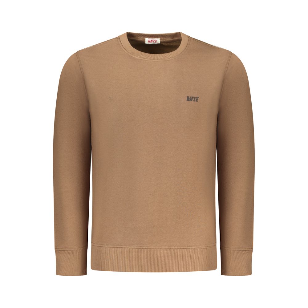 Marrone Cotton Men Sweatshirt