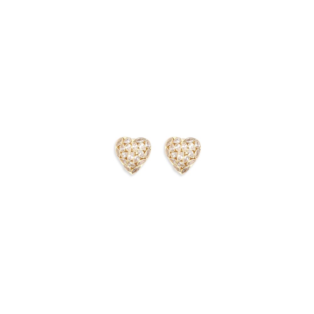 Gold Brass Earrings