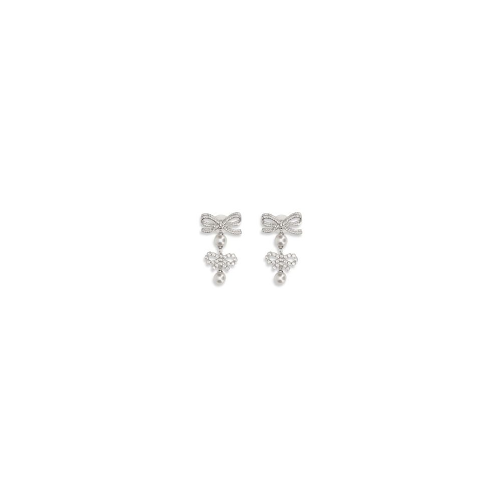 Silver Brass Earrings