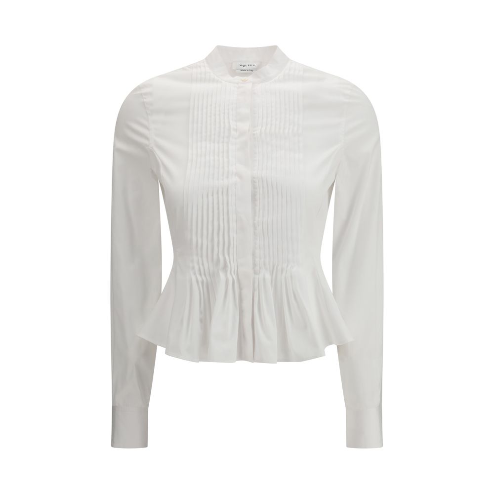 White Cotton Dress Shirt