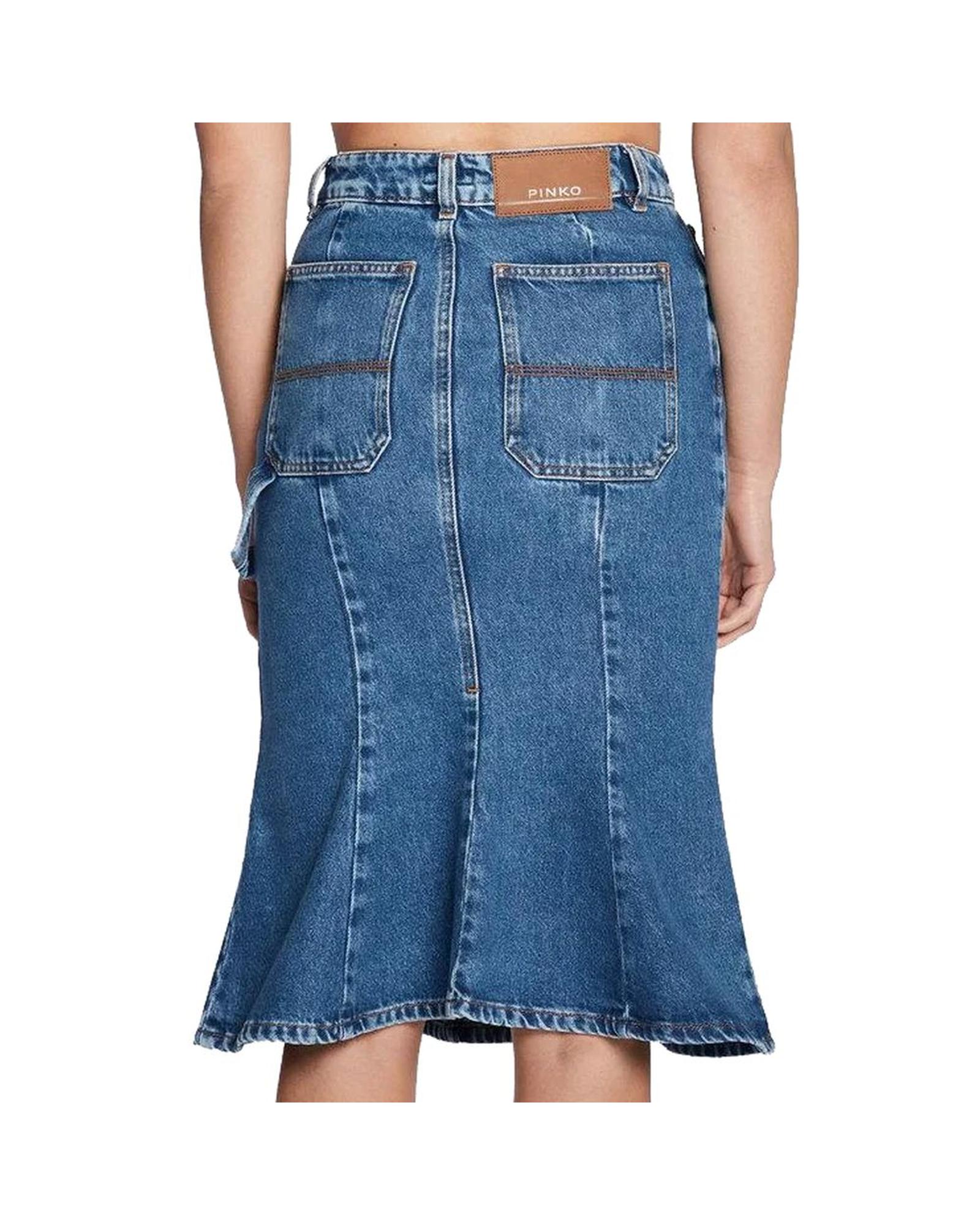 Blue Denim Skirt