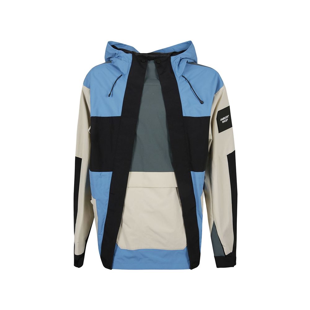 Blue Polyamide Shell Jacket