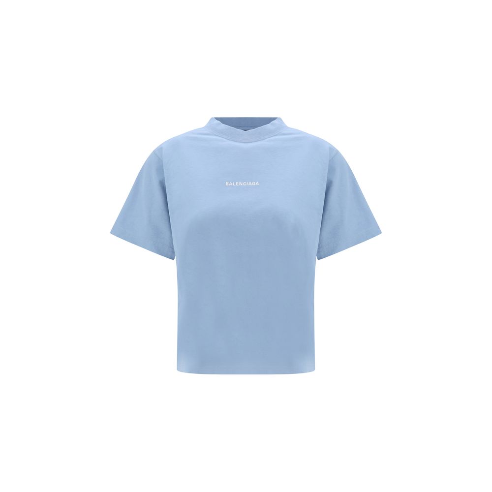 Blue Cotton T-Shirt