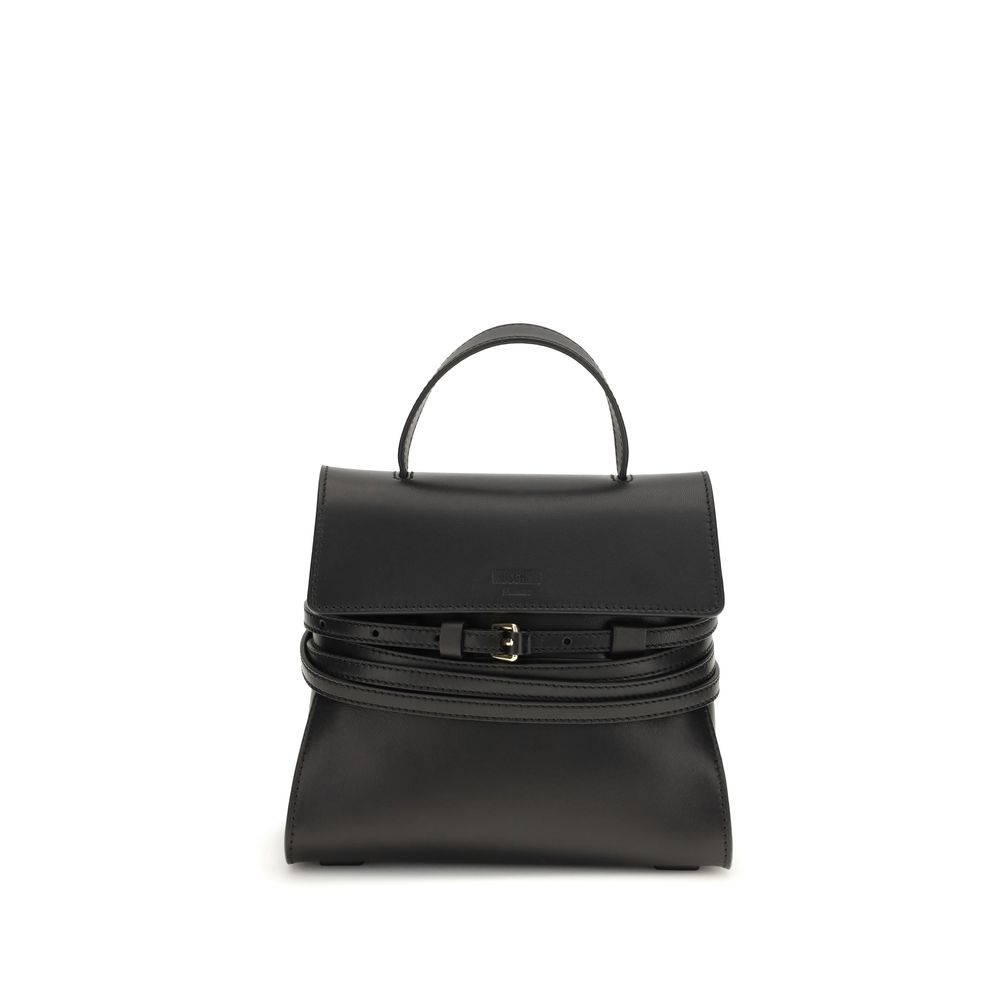 Black Calf Leather Bos Taurus Handbag