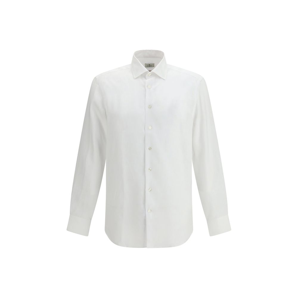 White Linen Dress Shirt