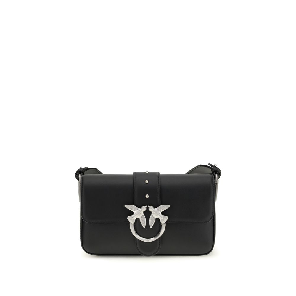 Black Calf Leather Bos Taurus Shoulder Bag