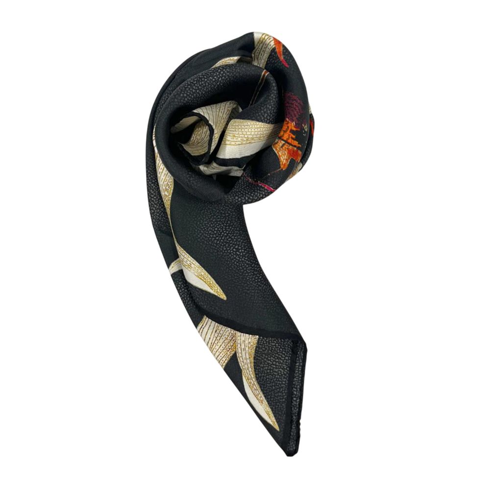 Beige Silk Women Scarf