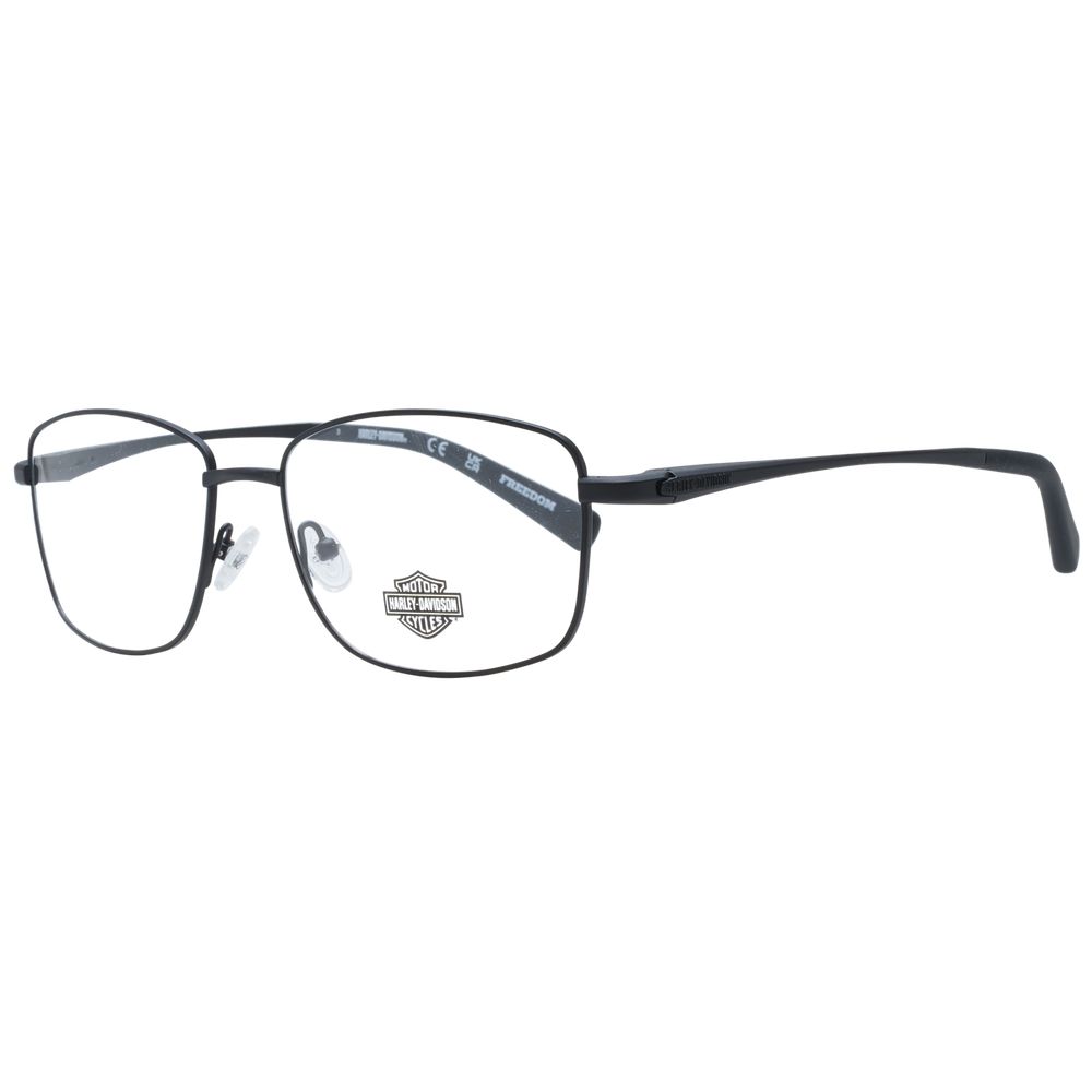 Harley-Davidson Black Titanium Glasses Men's (Frames)