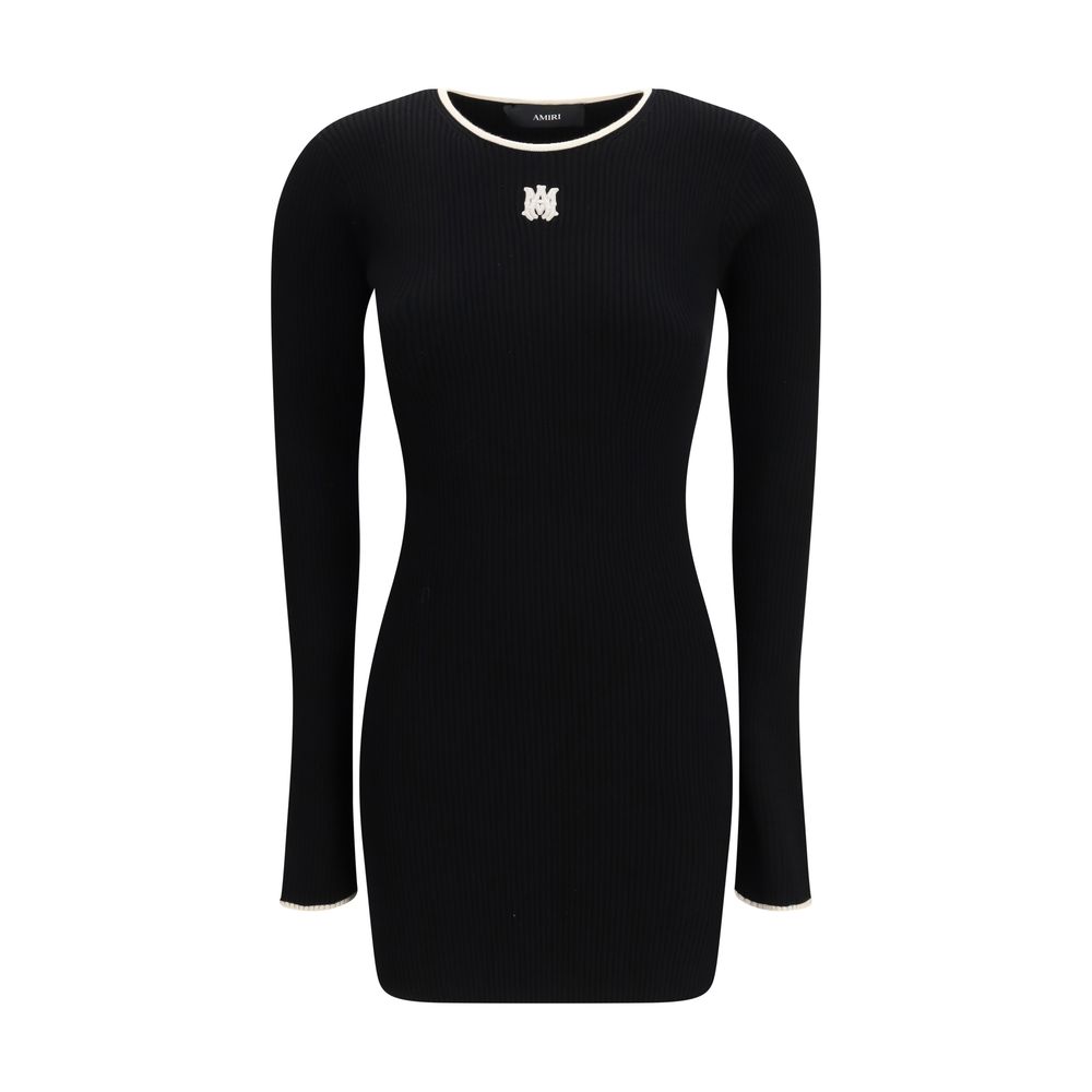Black Viscose Casual Dress