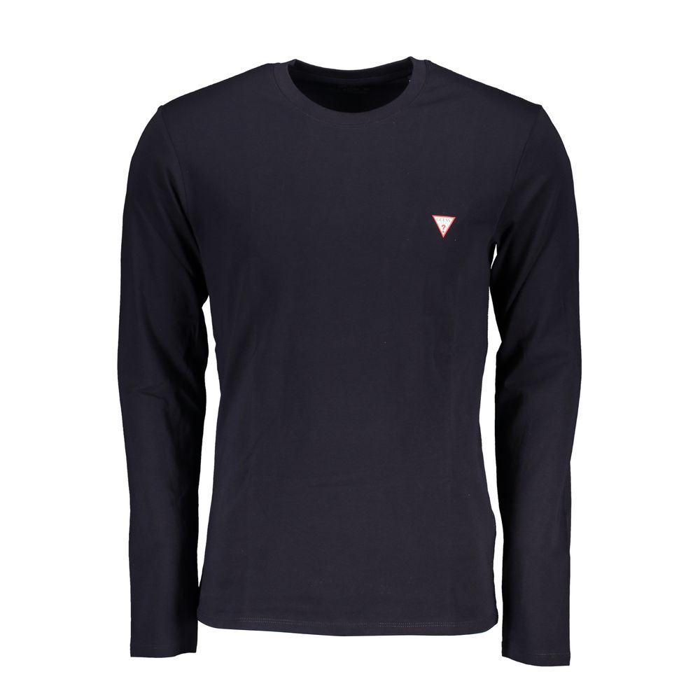 Blu Cotton Men T-Shirt