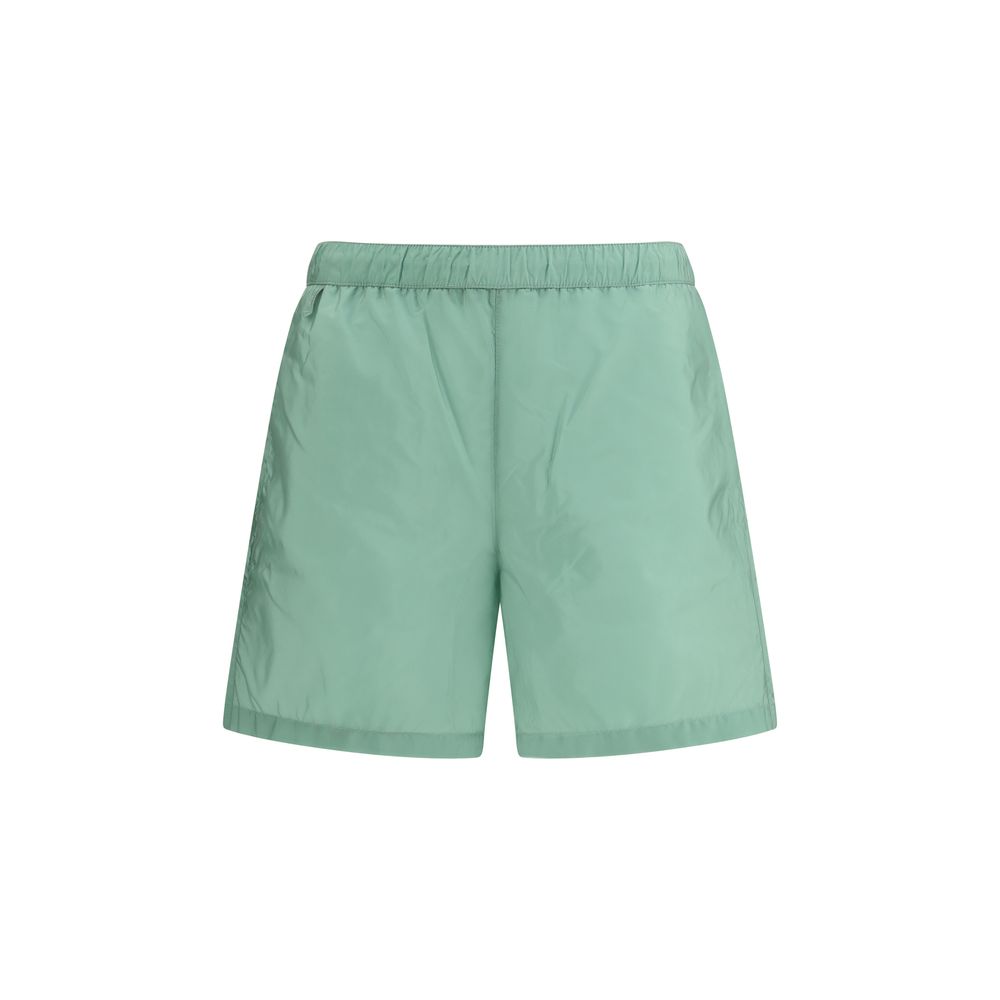 Bicolor Recycled Polyamide Shorts