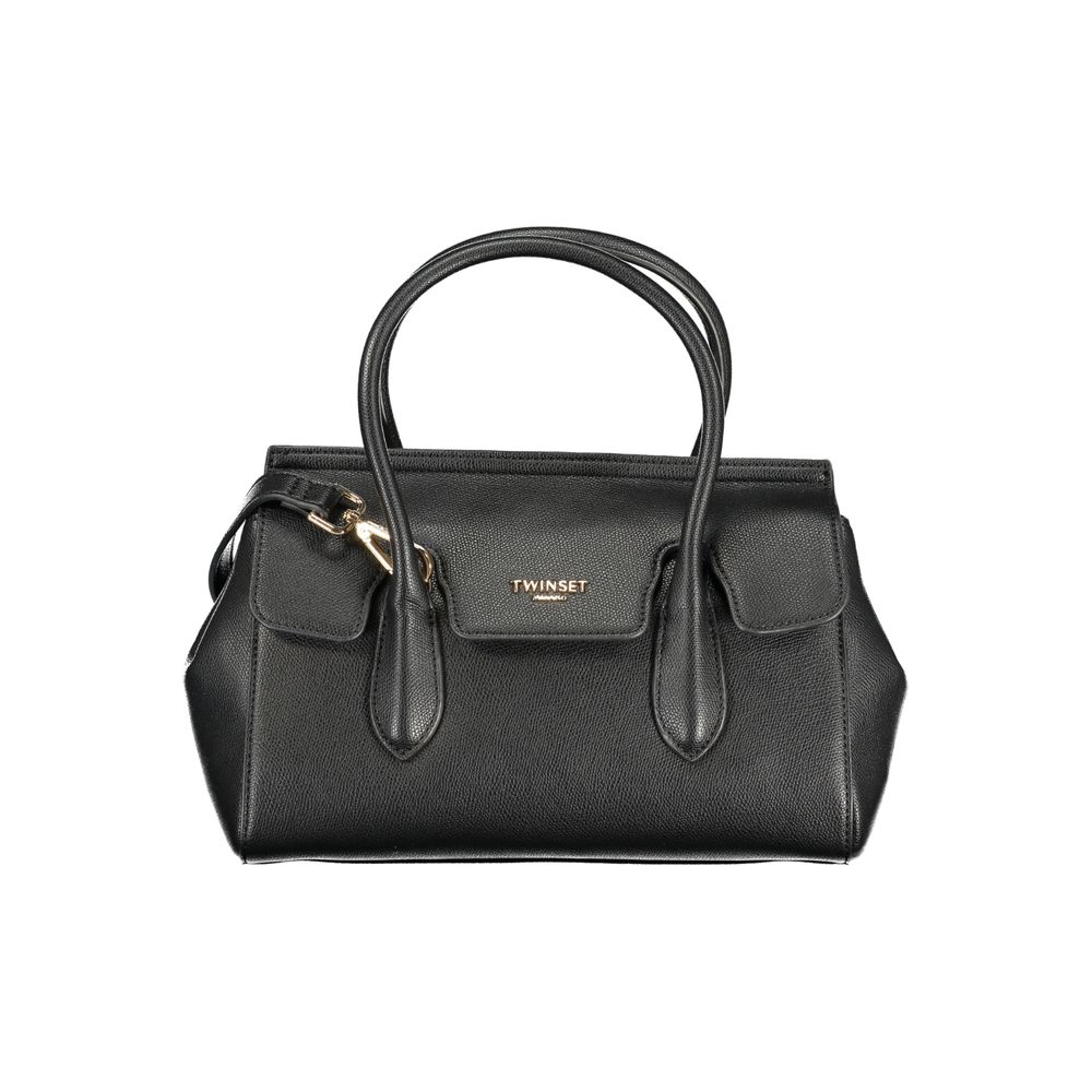 Nero Poliuretano Womens Handbag