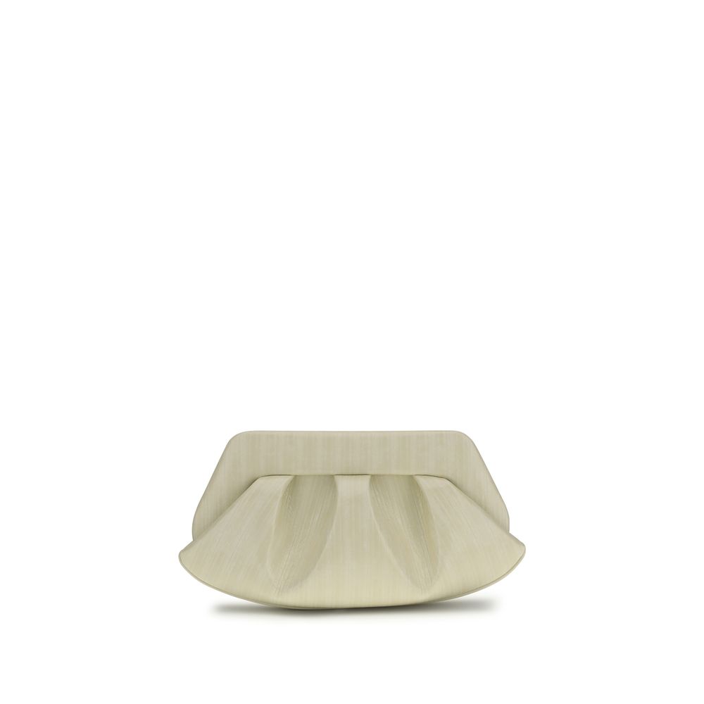 White Polyethylene Clutch Bag