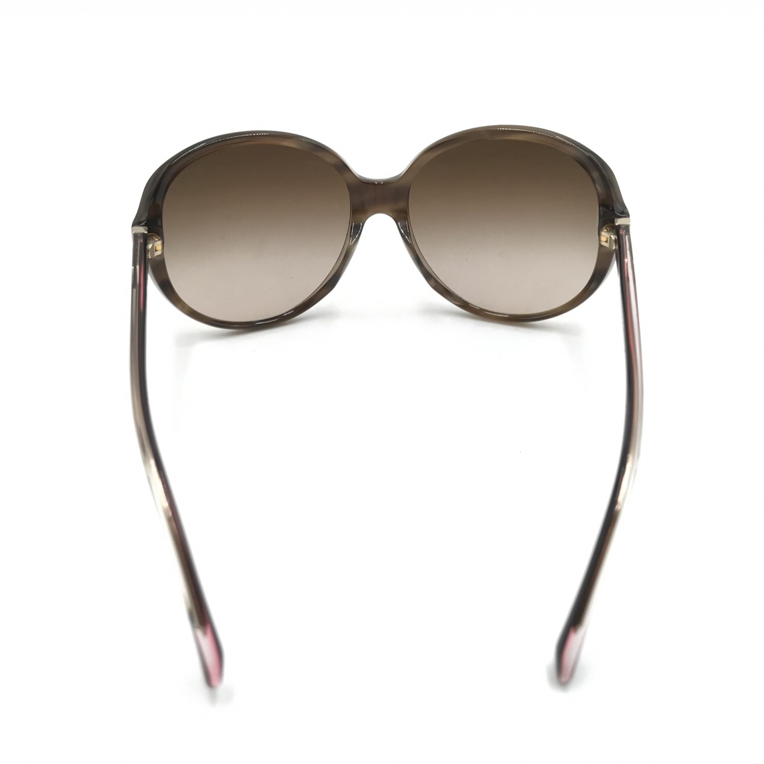 Oversized Gradient Brown Sunglasses
