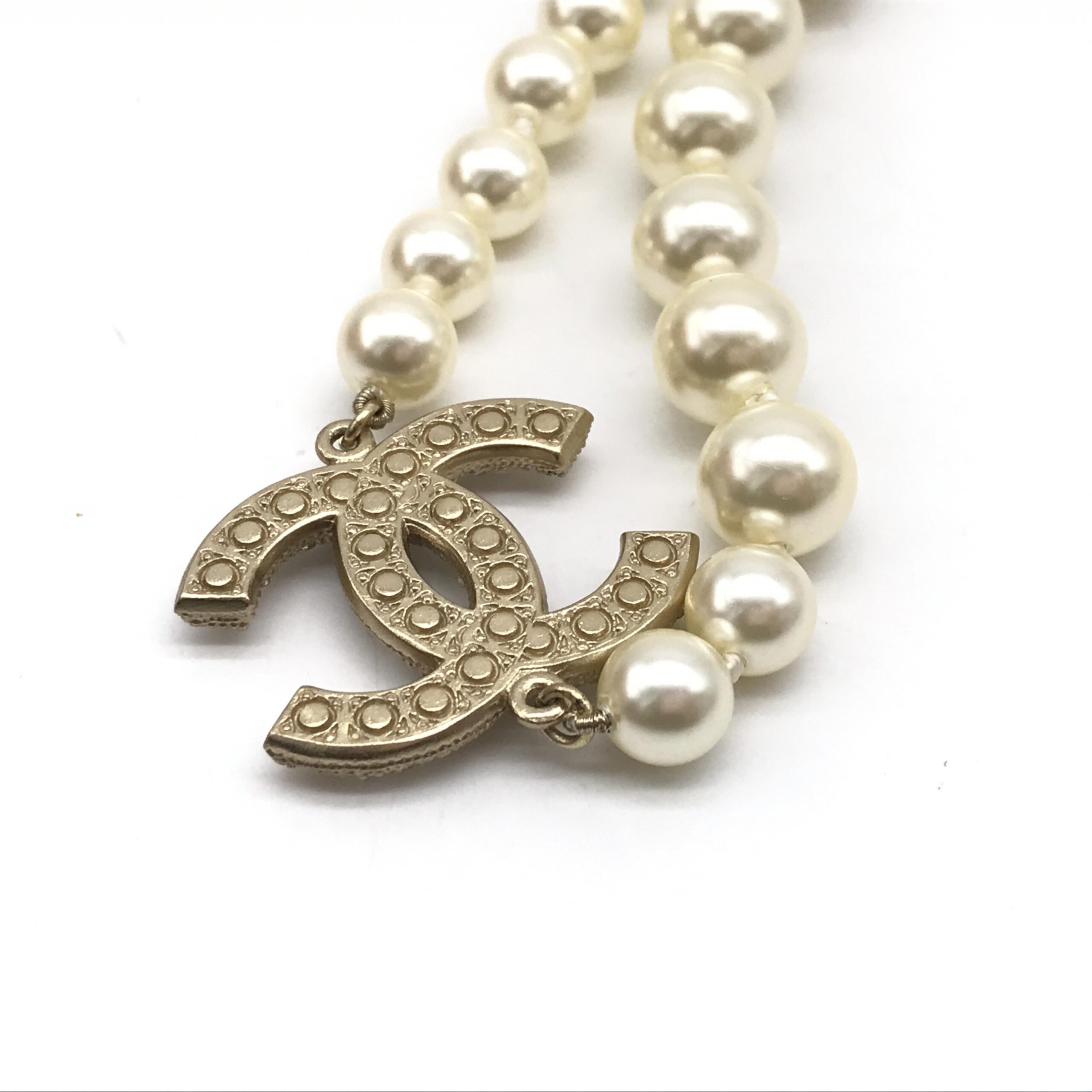 Pearl CC Necklace